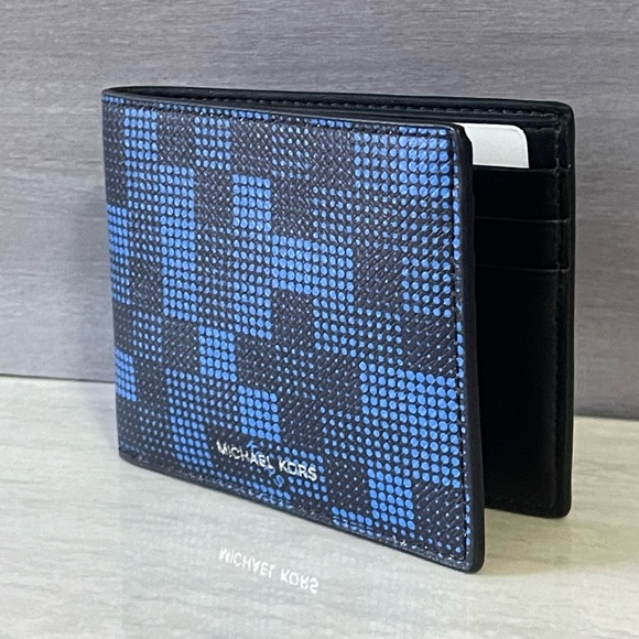 NEW Michael Kors Navy Cooper Wallet - Picture 3 of 8